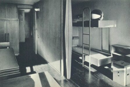 "Domus", numero 312 del novembre 1955, Unité d'Habitation di Rezé