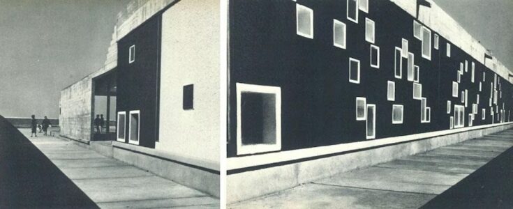 "Domus", numero 312 del novembre 1955, Unité d'Habitation di Rezé