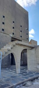 Rezé, Unité d'Habitation, Le Corbusier, scala rampante