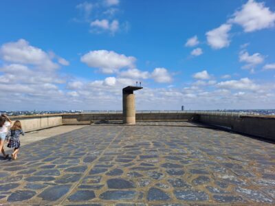 Rezé, Unité d'Habitation, Le Corbusier, terrazza