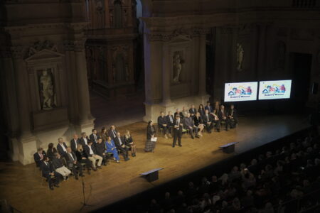 Teatro Olimpico, Vicenza, Cerimonia Premio Dedalo Minosse 2025 (courtesy Dedalo Minosse)