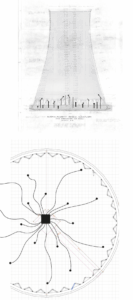 Chemnitz, 2025, la torre di evaporazione