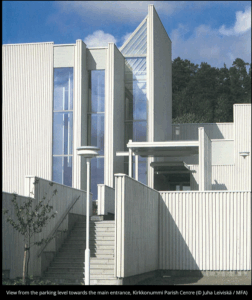 Juha Leiviskä, il complesso parrocchiale di Kirkkonummi