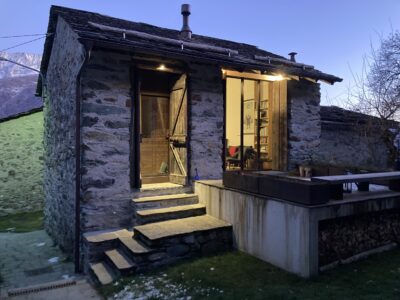 Filippo Valaperta, Fienile recuperato, Chiesa in Valmalenco, Sondrio (courtesy festival-allinsu.it 2025)