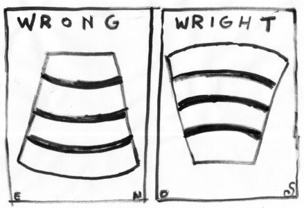 Randall Enos, Wrong Wright, c. 2012. Courtesy Randall Enos