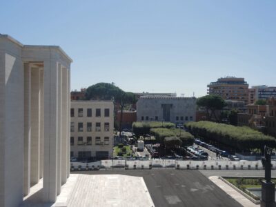 Piazza della Minerva dall’alto (© Guia Baratelli)
