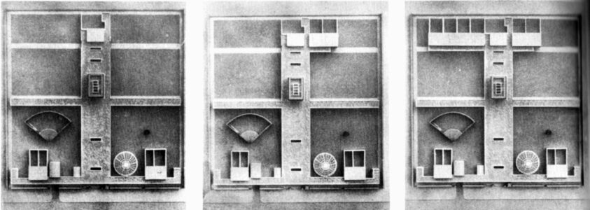 Cesare Cattaneo, modelli per Casa per la famiglia cristiana, 1942