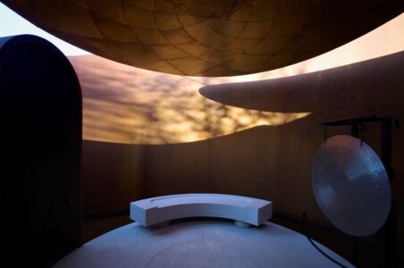 Doshi Retreat, Vitra Campus, 2025 (© Julien Lanoo, courtesy Vitra Campus)