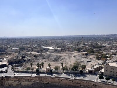 Vista aerea di Aleppo (© Annalinda Neglia)