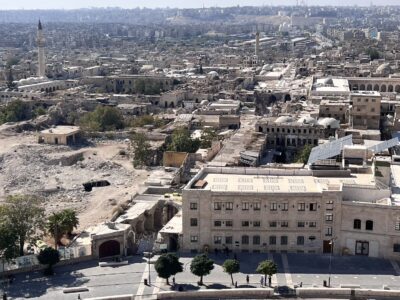 Vista aerea di Aleppo (© Annalinda Neglia)