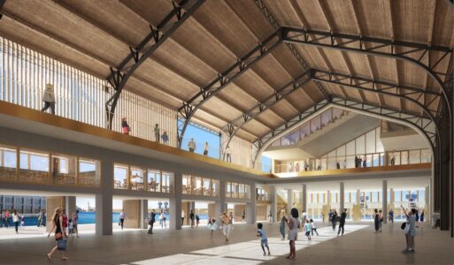 Porto di Marsiglia Fos, interno Sala Nord, Corinne Vezzoni, 2025 (© Golem Images)