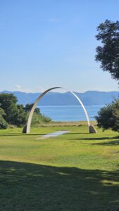 Lee Ufan Museum arco, Tadao Ando, Naoshima (© Matteo Vercelloni)