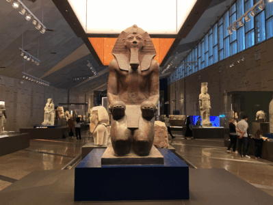 Grand Egyptian Museum, 2025 (courtesy Grand Egyptian Museum)