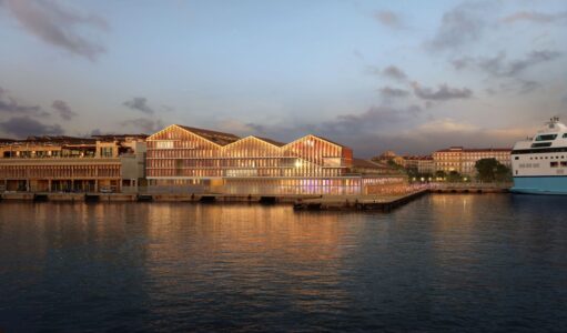 Vista frontale del porto di Marsiglia Fos, Corinne Vezzoni, 2025 (© Golem Images)