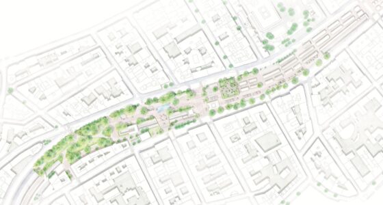 Naschmarkt, planimetria generale, Vienna (© Mostlikely Architecture, DnD, Buero de Martin)