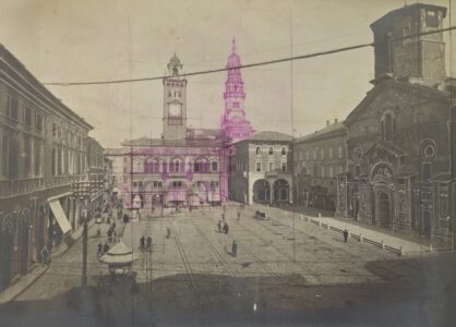 Guido Tirelli, Albergo Posta, prospetto, 1926