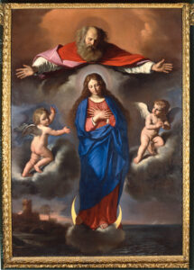 Opere della Pinacoteca Civica di Ancona: Guercino, L’Immacolata Concezione, olio su tela