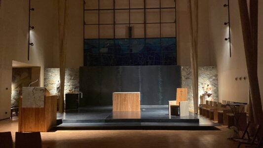 Monastero di Siloe, chiesa