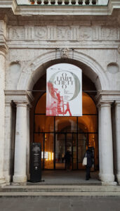 Allestimento "Olimpichetto. Il ritorno di un ambasciatore", Basilica Palladiana, Vicenza (© Studio Gabbiani & Associati)