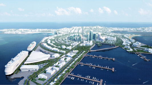 Render dell'Horizon Terminal (©dpfza.gov.dj)