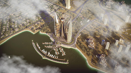 Vista del complesso Djibouti Towers (© Lex Wizhesvsky)