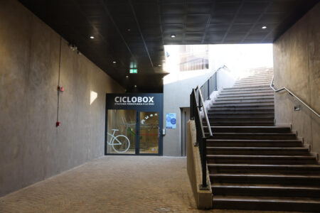 La Stazione di Rovereto con il nuovo sottopasso realizzato nell'ambito del progetto "Station for Transformation" (foto Provincia di Trento)