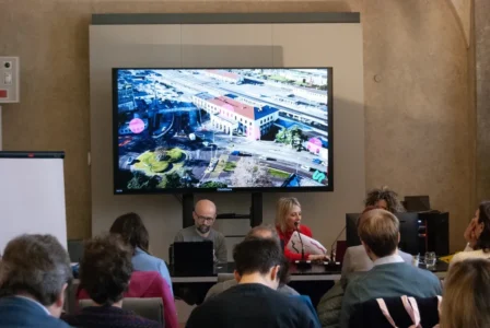 Rovereto, Station for Transformation, fasi di presentazione (dal sito portico.urban-initiative.eu)