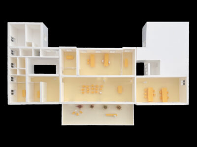 Rovereto, Station for Transformation, modello nuovi spazi laboratoriali, Campomarzio