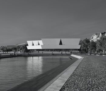 Il progetto vincitore di concorso per il nuovo Museo di architettura e Design di Helsinki, studio JKMM (© www.jkmm.fi)