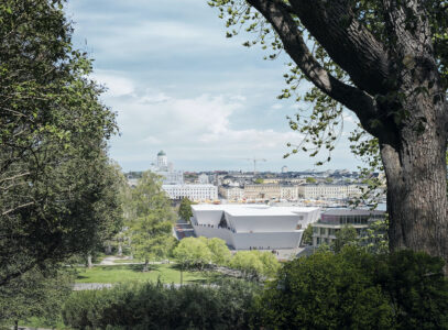 Il progetto vincitore di concorso per il nuovo Museo di architettura e Design di Helsinki, studio JKMM (© www.jkmm.fi)