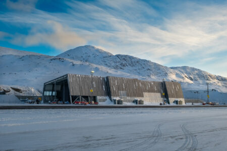Il nuovo terminal dell’aeroporto, inaugurato nel 2024 (courtesy Greenland Airports)
