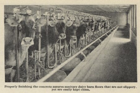 Concrete on the Farm, New York (© The Atlas Portland Cement Company, 1917).