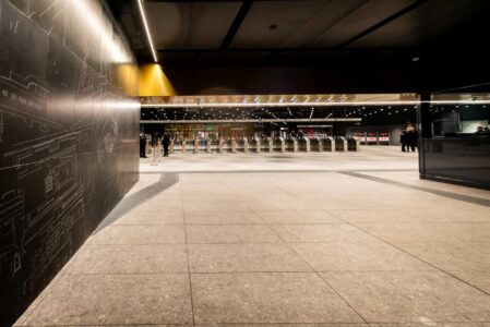 Roma, Metro C Stazione Colosseo Fori Imperiali - dicembre 2025 (courtesy romasitrasforma.it)