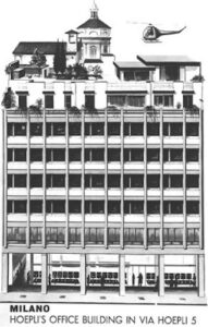 L'edifico Hoepli progettato da Luigi Figini e Gino Pollini 1955-1959, Milano