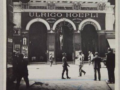 Immagine storica Ulrico Hoepli, Milano