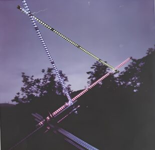 Leonardo Mosso, prototipo per opera per Fenestrelle: Ca' Bainca con sfondo di Superga, 2006 (foto Leonardo Mosso)