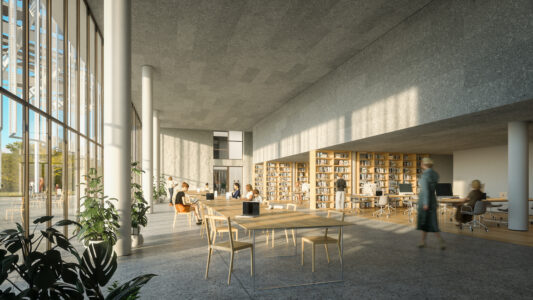 Spazio educativo. (@FUSAO, Courtesy of Emerge)