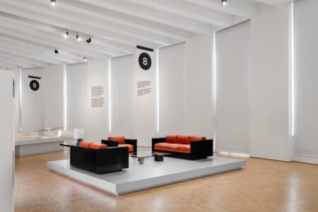 Lella and Massimo Vignelli. A Language of Clarity, exhibition view Foto/Photo Delfino Sisto Legnani DSL studio (© Photo Delfino - Triennale Milano)