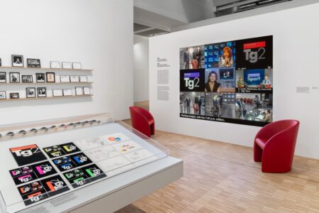 Lella and Massimo Vignelli. A Language of Clarity, exhibition view Foto/Photo Delfino Sisto Legnani DSL studio (© Photo Delfino - Triennale Milano)