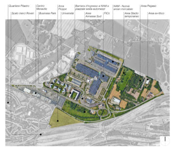 Bologna, l’area di progetto