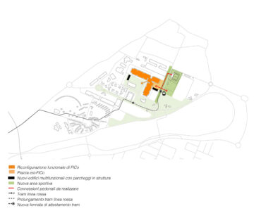 Bologna, riqualificazione di Fico e suo intorno