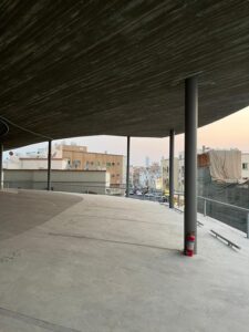 Interni di uno dei parcheggi pubblici di Christian Kerez (©Omar Kharrat)
