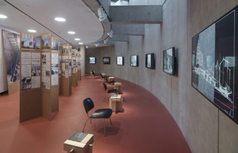 Mostra “La costruzione dell’architettura in Ticino, 1939–1996. Materialità e tettonica”, Teatro dell’architettura Mendrisio-USI (© Enrico Cano 2026)