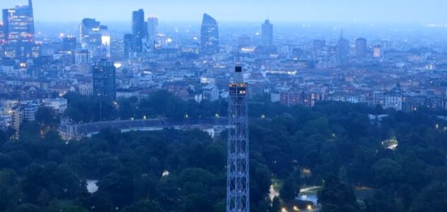 Torre Branca, immagini dal programma tv Kong