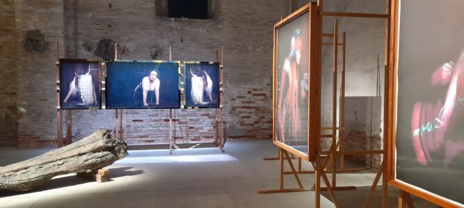Allestimenti Corderie, Biennale d'Arte 2026 (© Alessandro Colombo)