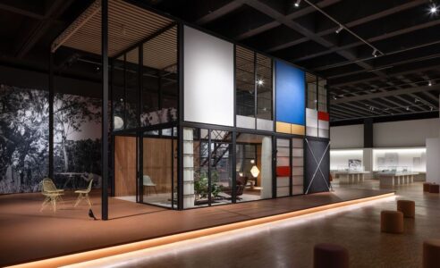 Installazione "The Eames Houses", Milano (© Gianluca Di Ioia)