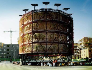 Eco-boulevard, Madrid, 2007 (©Ecosistema Urbano, dal sito web: https://ecosistemaurbano.com/eco-boulevard/)