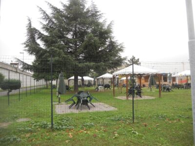 Carcere di Opera Milano, giardino delle visite