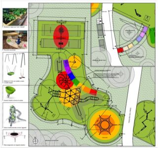 Programma “Dateci spazio”, Planimetria del Parcobaleno, Bari