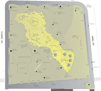 Programma “Dateci spazio”, Planimetria del Parco del Quarticciolo, Roma